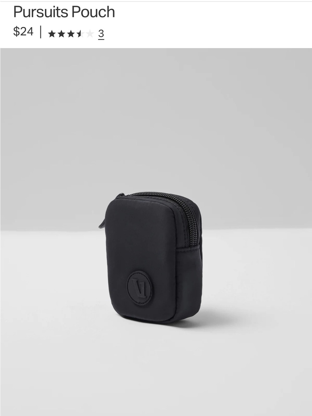 Vuori - Pursuits Pouch NWT